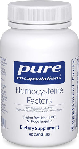 Pure Encapsulations Homocysteine Factors 60 Cap