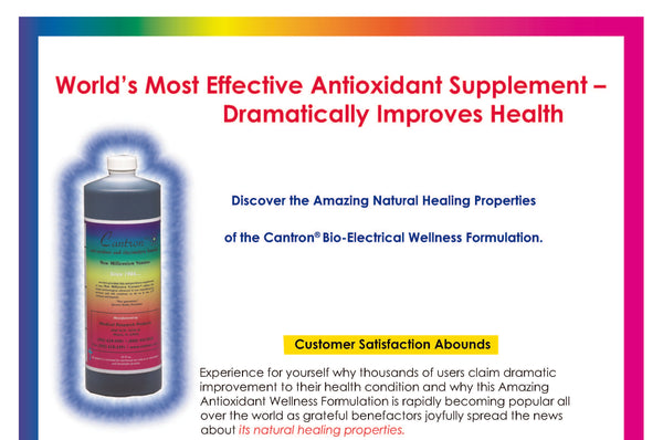 Cantron ASV, 180 “Freeze-Dried” Capsules