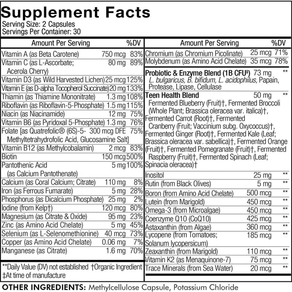 Teen Fermented Multivitamin+