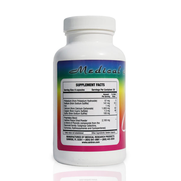 Cantron ASV, 180 “Freeze-Dried” Capsules