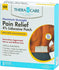 Box of Thera Care Pain Relief Patches with 4% Lidocaine for back, neck, leg, and shoulder pain relief. packaging indicates the product contains 5 patches, is maximum strength, and provides 12 hours of relief.