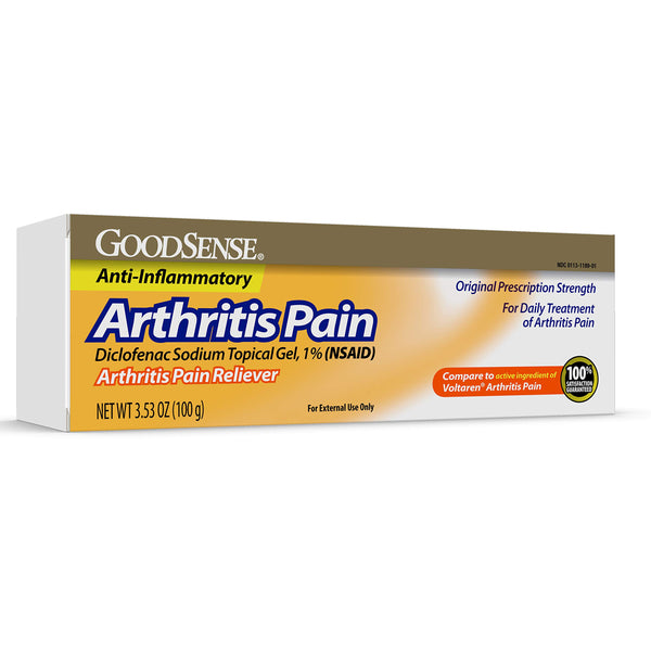 Arthritis Pain Relieving Gel 1 Percent 3.53 Ounces