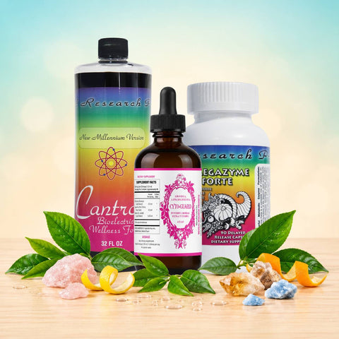 Cantron® Total Wellness Bundle (Cantron Oral Liquid | Cyto-Guard | Megazyme Forte)