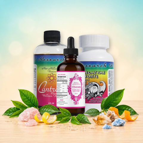 Cantron® Total Wellness Bundle (Cantron Oral Liquid | Cyto-Guard | Megazyme Forte)