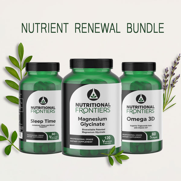 Sleep Time | Magnesium Glycinate | Omega 3D