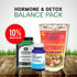 EstroCleanse 90ct, Ther-Biotic® Complete 60ct, Nutreglo 21-Day Detox