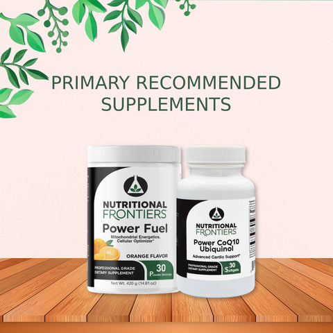 Power Fuel Orange Flavor | Power CoQ10 Ubiquinol