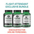 The Flight Attendant Exclusive Bundle ✈️ (Brain Boost, Adrenamax & Sleep Time)