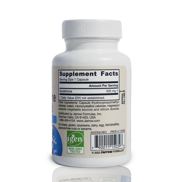 L-Glutathione Reduced, 500 mg/60 Capsules
