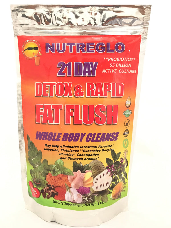 Nutreglo 21 day Detox Rapid Fat Flush